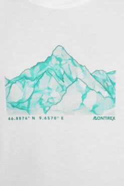 Junior Mountain Range 2.0 T-Shirt - White 9 Junior Mountain Range 2.0 T-Shirt - White -Sports Clothing Store MOUNTAIN RANGE 2.0 TEE WHITE logo detail