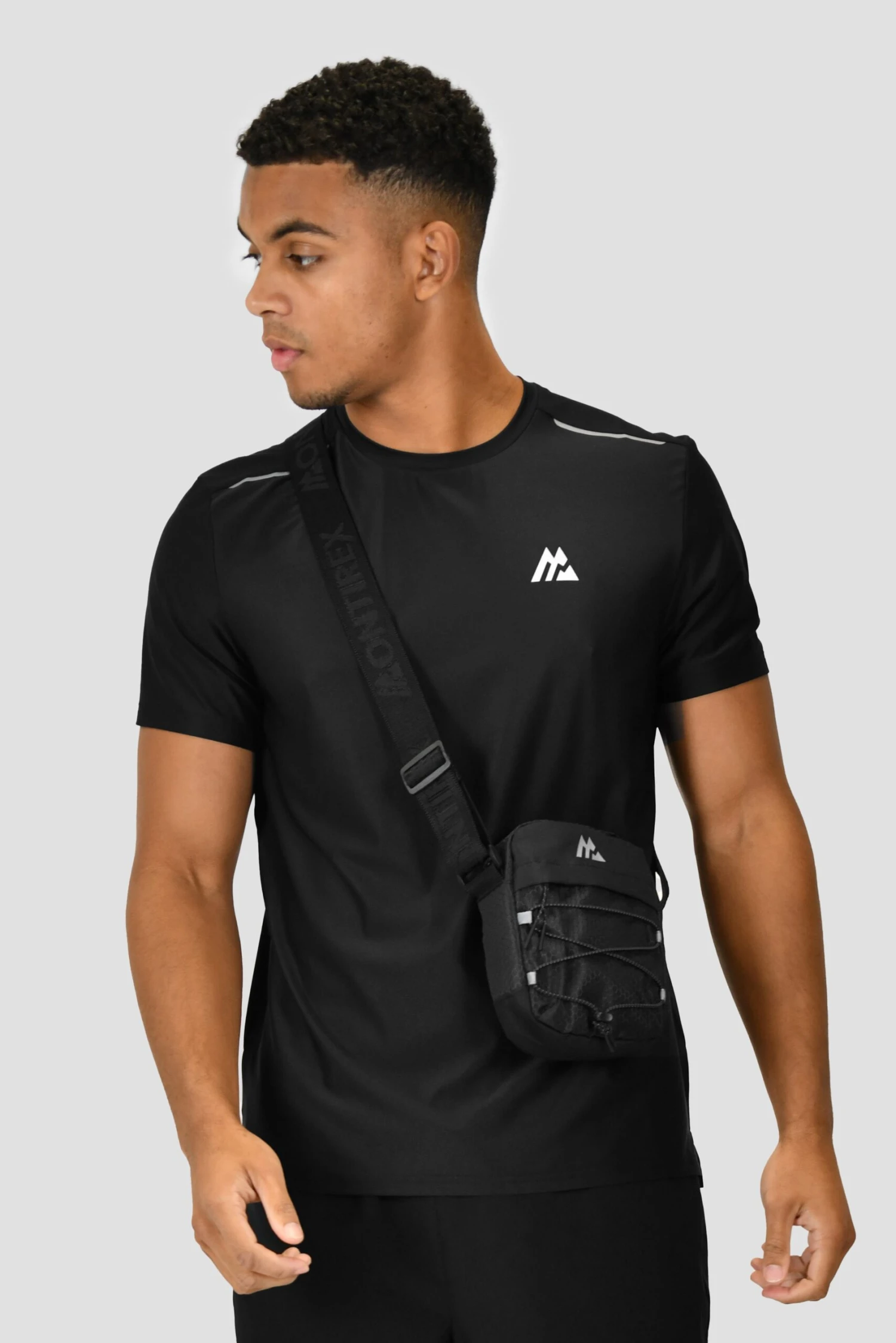 MTX 2.0 Crossbody Bag - Black/Cement Grey 2 MTX 2.0 Crossbody Bag - Black/Cement Grey - Image 2