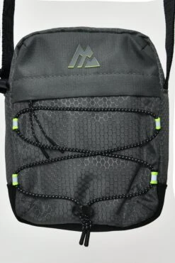 MTX 2.0 Crossbody Bag - Cement Grey/Electric Lime -Sports Clothing Store MTX 2.0 CROSSBODY BAG CEMENT GREY ELECTRIC LIME close front