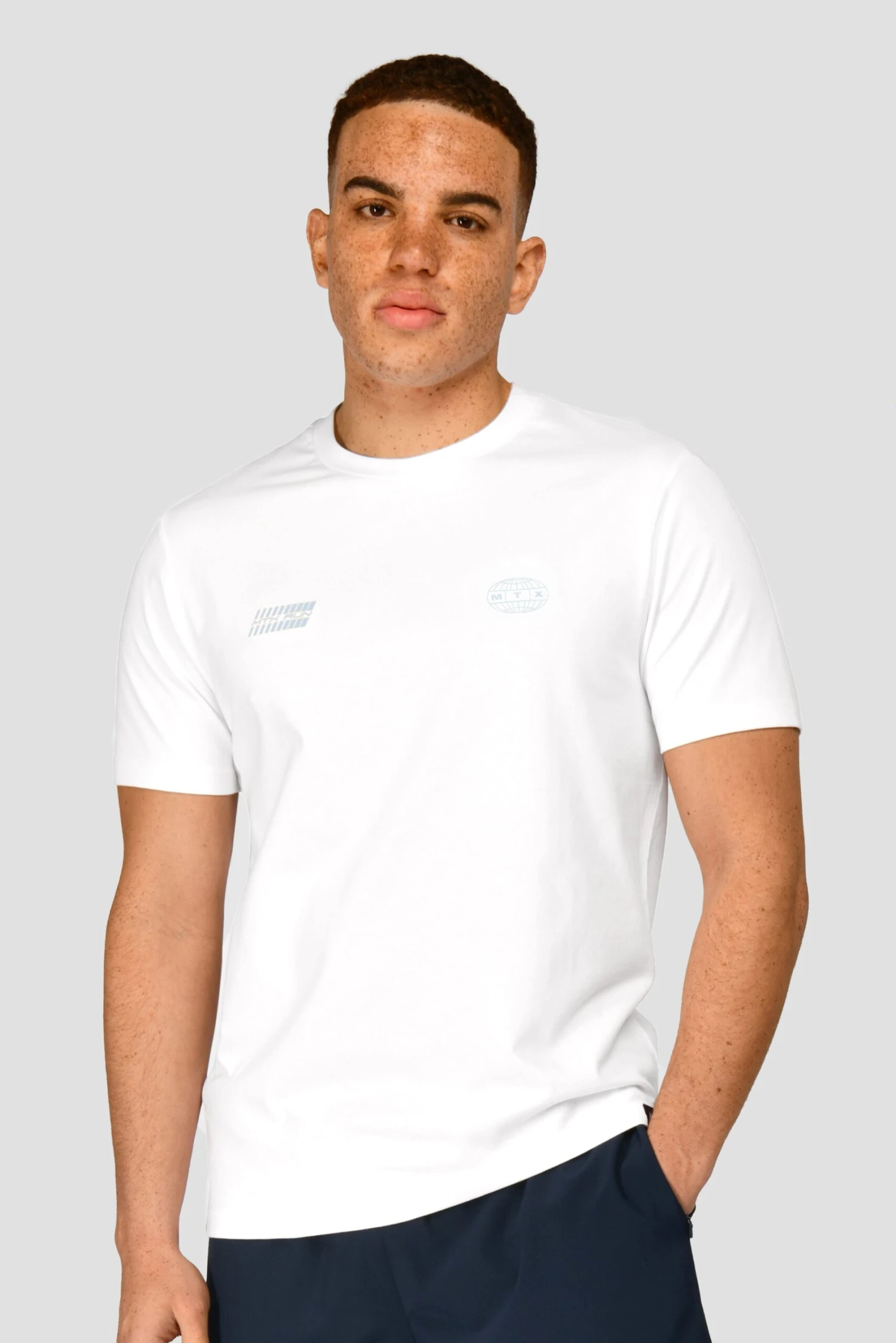 MTX Run Vital Cotton T-Shirt - White 2 MTX Run Vital Cotton T-Shirt - White - Image 2
