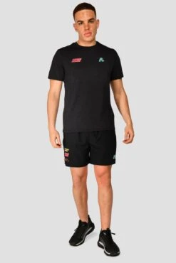 MTX Run Vital T-Shirt - Black -Sports Clothing Store MTX RUN VITAL TEE BLACK front