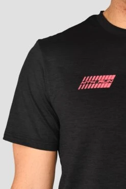 MTX Run Vital T-Shirt - Black -Sports Clothing Store MTX RUN VITAL TEE BLACK logo2