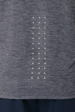 MTX Run Vital T-Shirt - Midnight Blue 13 MTX Run Vital T-Shirt - Midnight Blue -Sports Clothing Store MTX RUN VITAL TEE MIDNIGHT BLUE back detail