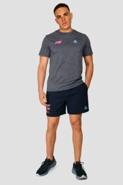 MTX Run Vital T-Shirt - Midnight Blue 9 MTX Run Vital T-Shirt - Midnight Blue -Sports Clothing Store MTX RUN VITAL TEE MIDNIGHT BLUE front