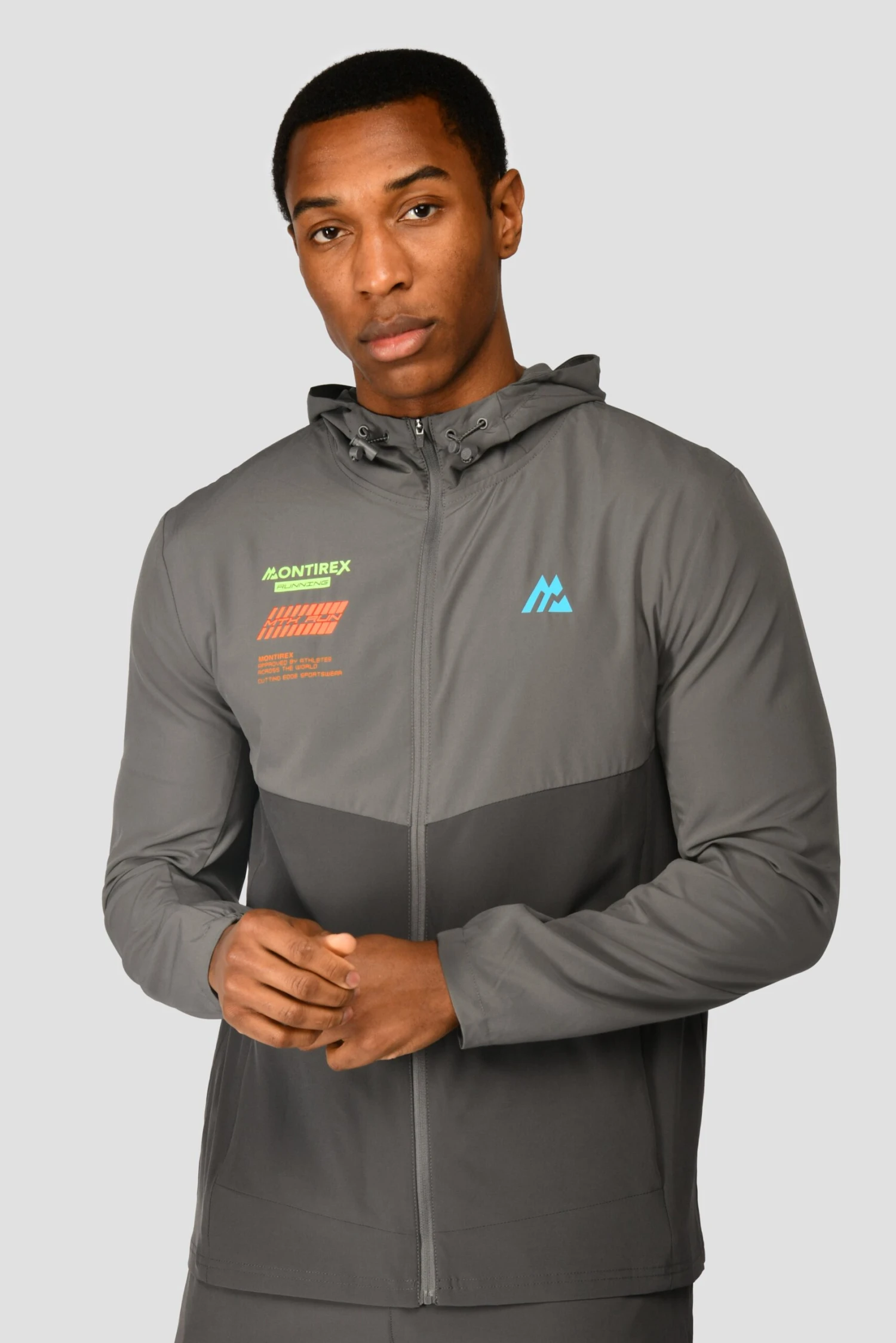 MTX Run Vital Windbreaker - Cement Grey/Jet Grey 1 MTX Run Vital Windbreaker - Cement Grey/Jet Grey