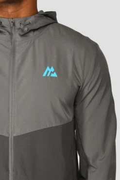 MTX Run Vital Windbreaker - Cement Grey/Jet Grey 14 MTX Run Vital Windbreaker - Cement Grey/Jet Grey -Sports Clothing Store MTX RUN VITAL WINDBREAKER JET GREY logo