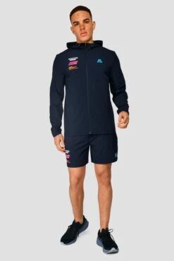 MTX Run Vital Windbreaker - Midnight Blue -Sports Clothing Store MTX RUN VITAL WINDBREAKER MIDNIGHT BLUE front