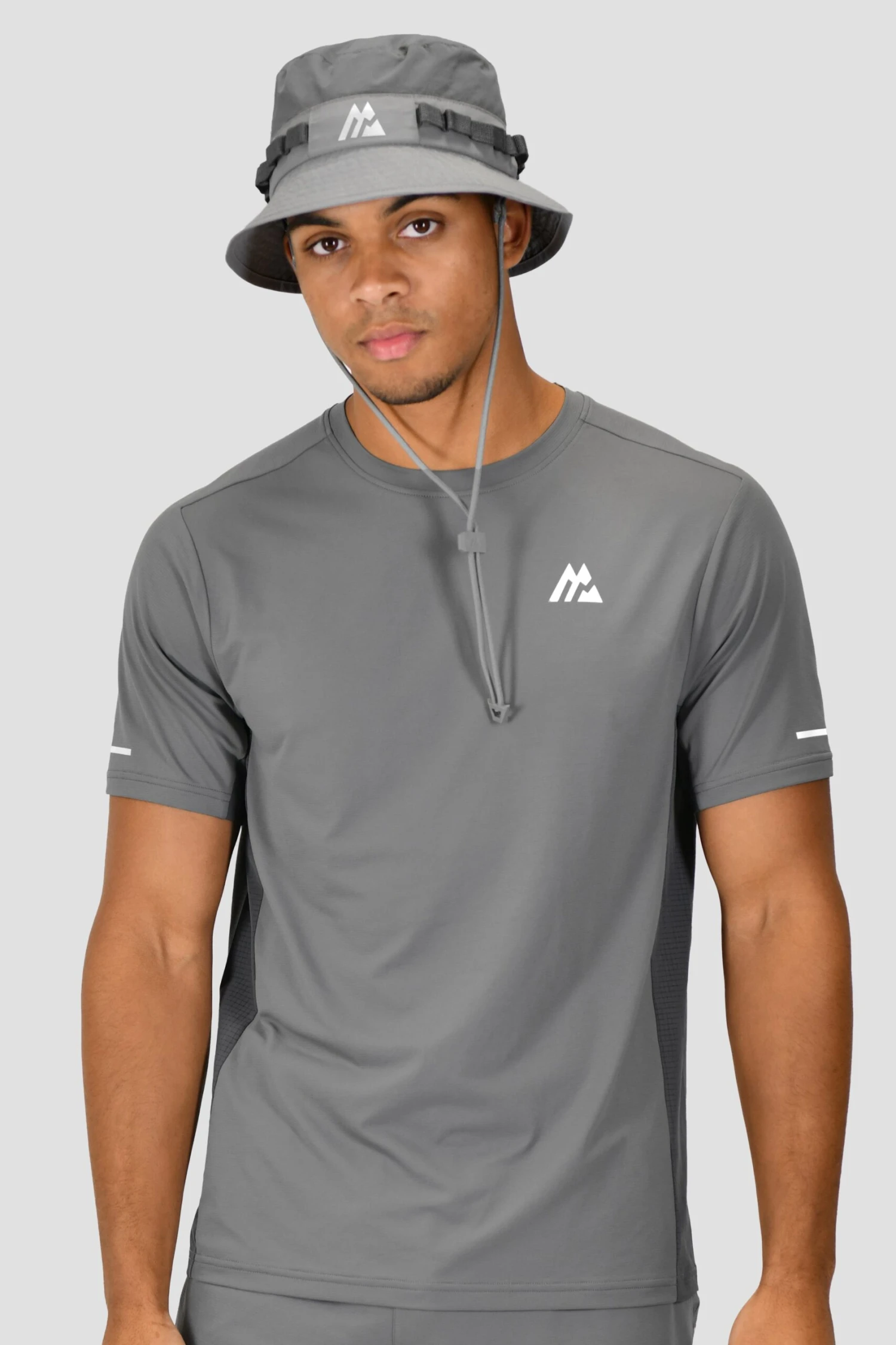 MTX Tech Bucket Hat - Cement Grey/Platinum Grey 2 MTX Tech Bucket Hat - Cement Grey/Platinum Grey - Image 2