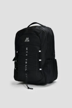MTX Trail 2.0 32L Backpack - Black/Cement Grey 9 MTX Trail 2.0 32L Backpack - Black/Cement Grey -Sports Clothing Store MTX TRAIL 2.0 32L BACKPACK BLACK CEMENT GREY side