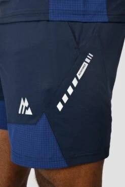 MTX Trail 2.0 Short - Midnight Blue/Marine Blue -Sports Clothing Store MTX TRAIL 2.0 SHORT MIDNIGHT BLUE MARINE BLUE side detail