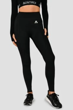 MTX Tech 2.0 Legging - Black -Sports Clothing Store MTXTECH2.0LEGGING Black CloseFront