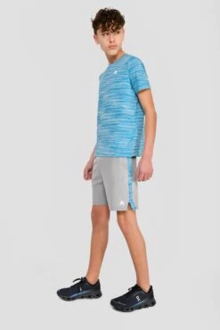 Junior Trail 2.0 T-Shirt - Neon Blue/Sky 7 Junior Trail 2.0 T-Shirt - Neon Blue/Sky -Sports Clothing Store NEON BLUE NEON SKY WHITE front