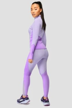 Power Panelled Legging - Periwinkle/Plum 9 Power Panelled Legging - Periwinkle/Plum -Sports Clothing Store POWERPANELLED1 4ZIP Periwinkle Plum back d4b17474 ee2f 4fc5 a4e3 6e6534dd198a