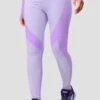Power Panelled Legging - Periwinkle/Plum