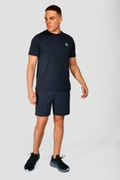 Radial T-Shirt - Midnight Blue 8 Radial T-Shirt - Midnight Blue -Sports Clothing Store RADIAL TEE MIDNIGHT BLUE front