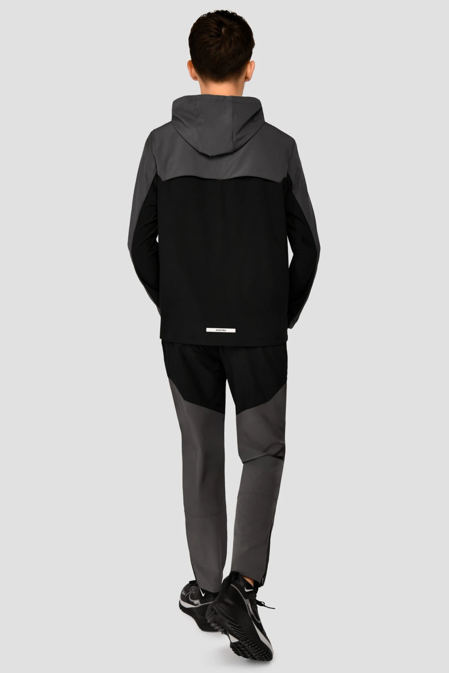 Junior Rush Running Pant - Jet Grey/Black 6 Junior Rush Running Pant - Jet Grey/Black - Image 6