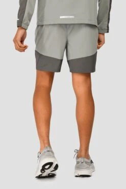 Junior Rush Running Short - Cement Grey/Platinum Grey 9 Junior Rush Running Short - Cement Grey/Platinum Grey -Sports Clothing Store RUSH RUNNING SHORT CEMENT GREY PLATINUM GREY back