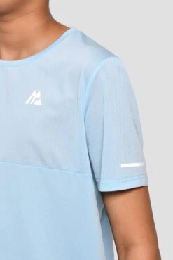 Junior Rush Running T-Shirt - Argentinian Blue 9 Junior Rush Running T-Shirt - Argentinian Blue -Sports Clothing Store RUSH TEE ARGENTINIAN BLUE logo