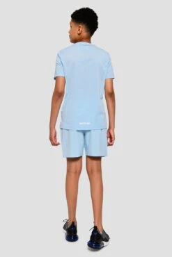 Junior Rush Running T-Shirt - Argentinian Blue 8 Junior Rush Running T-Shirt - Argentinian Blue -Sports Clothing Store RUSHTEE ARGENTINIANBLUE back