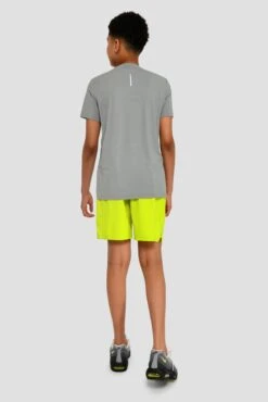 Junior Speed T-Shirt - Platinum Grey -Sports Clothing Store SPEED TEE PLATINUM GREY back