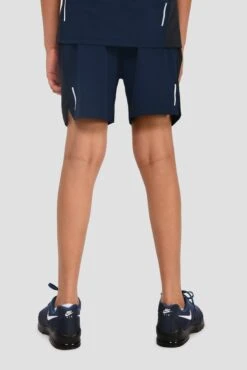 Junior Sprint Short - Midnight Blue/Space Blue -Sports Clothing Store SPRINT SHORT MIDNIGHT BLUE SPACE BLUE back