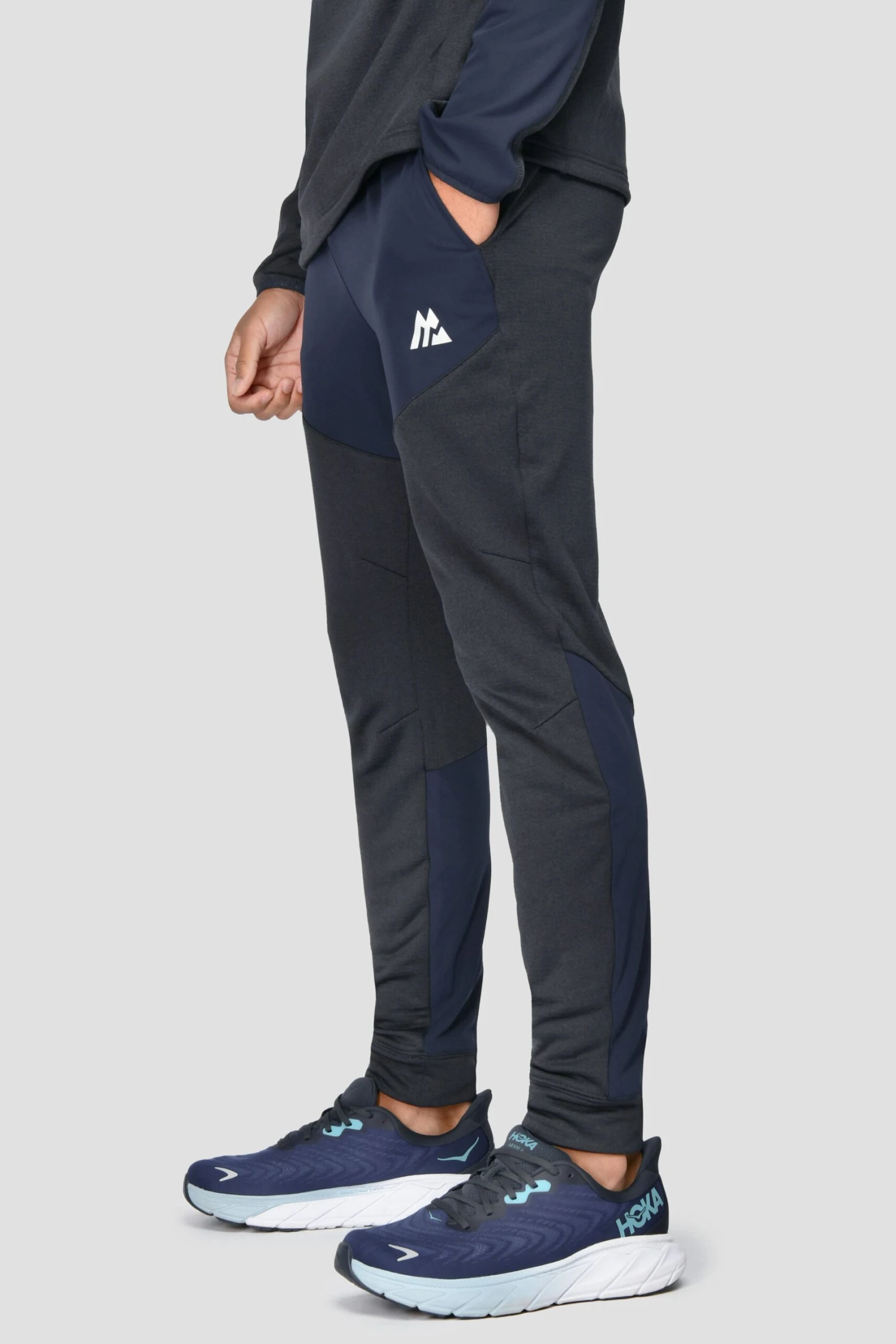 Summit Jogger - Navy Marl/Midnight Blue 2 Summit Jogger - Navy Marl/Midnight Blue - Image 2