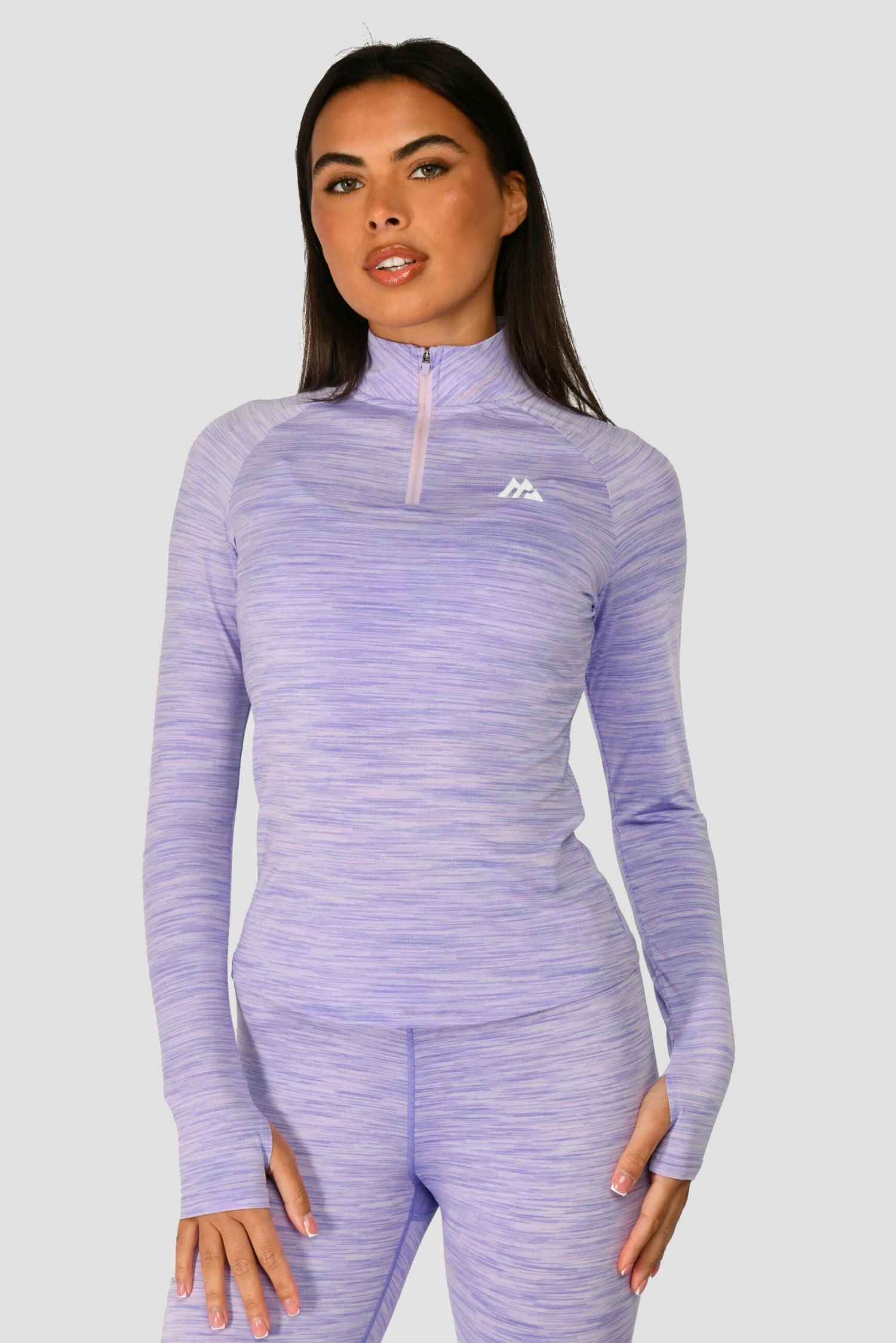Women's Trail 2.0 1/4 Zip - Lilac Multi 1 Women's Trail 2.0 1/4 Zip - Lilac Multi