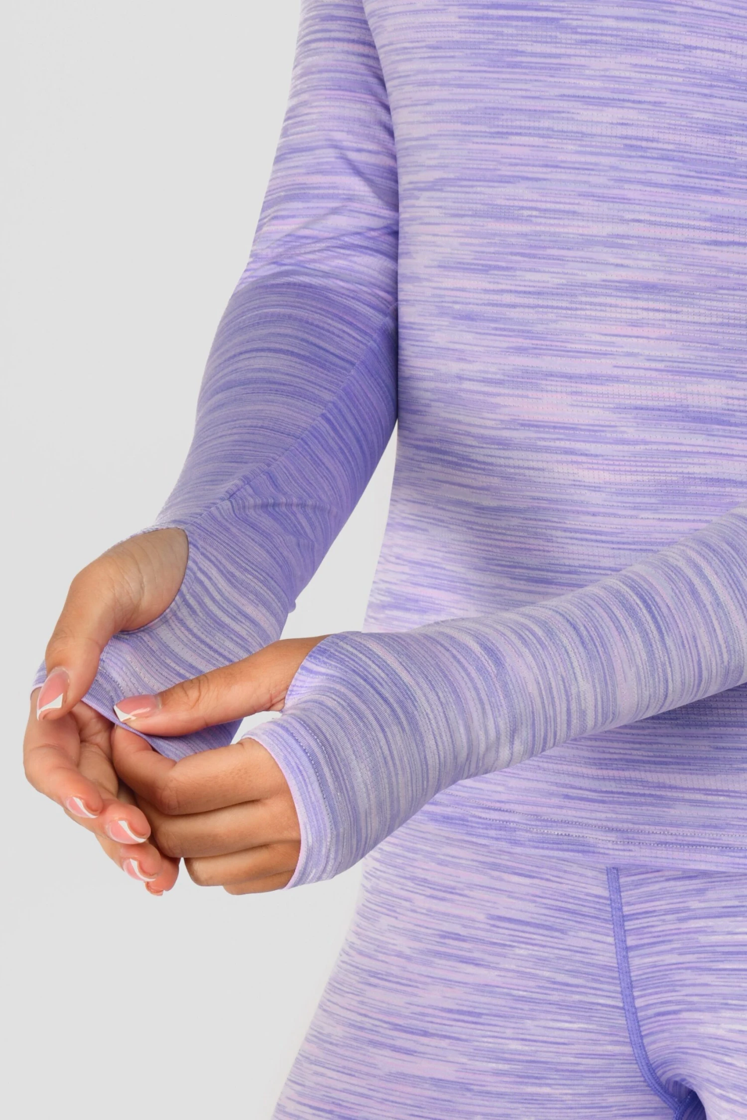 Women's Trail 2.0 1/4 Zip - Lilac Multi 5 Women's Trail 2.0 1/4 Zip - Lilac Multi - Image 5