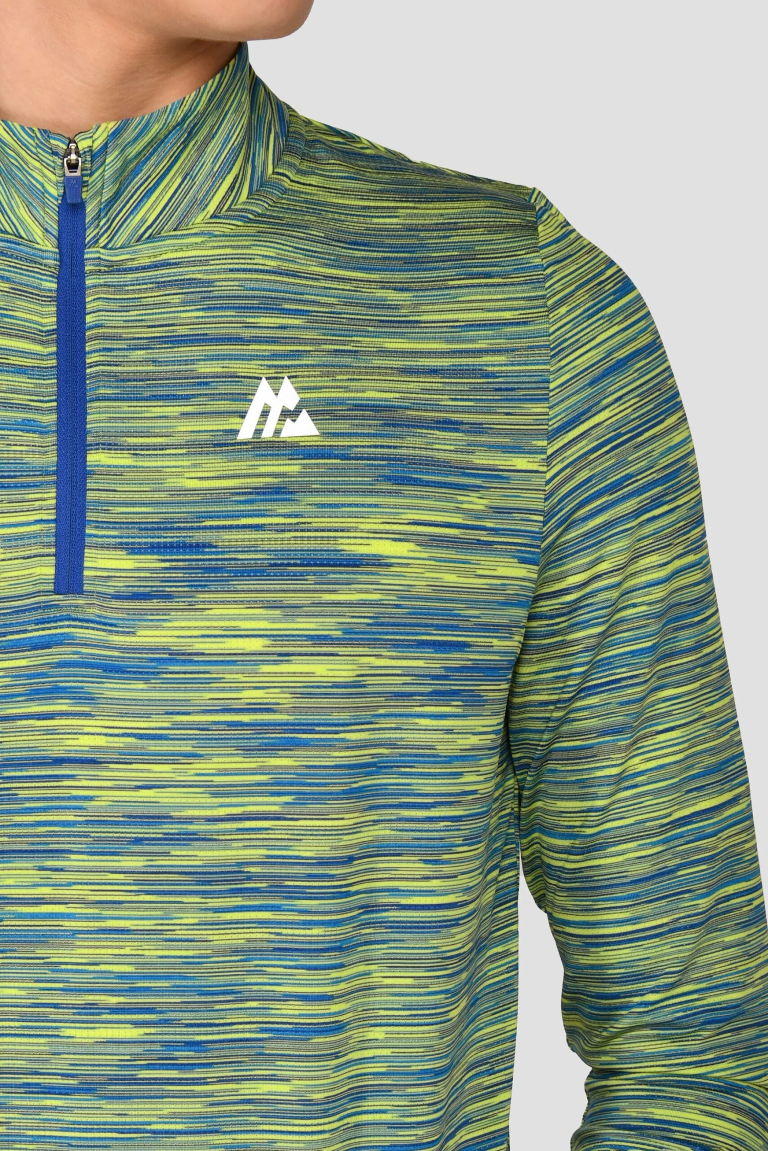 Junior Trail 2.0 1/4 Zip - Neon Blue/Lime 5 Junior Trail 2.0 1/4 Zip - Neon Blue/Lime - Image 5