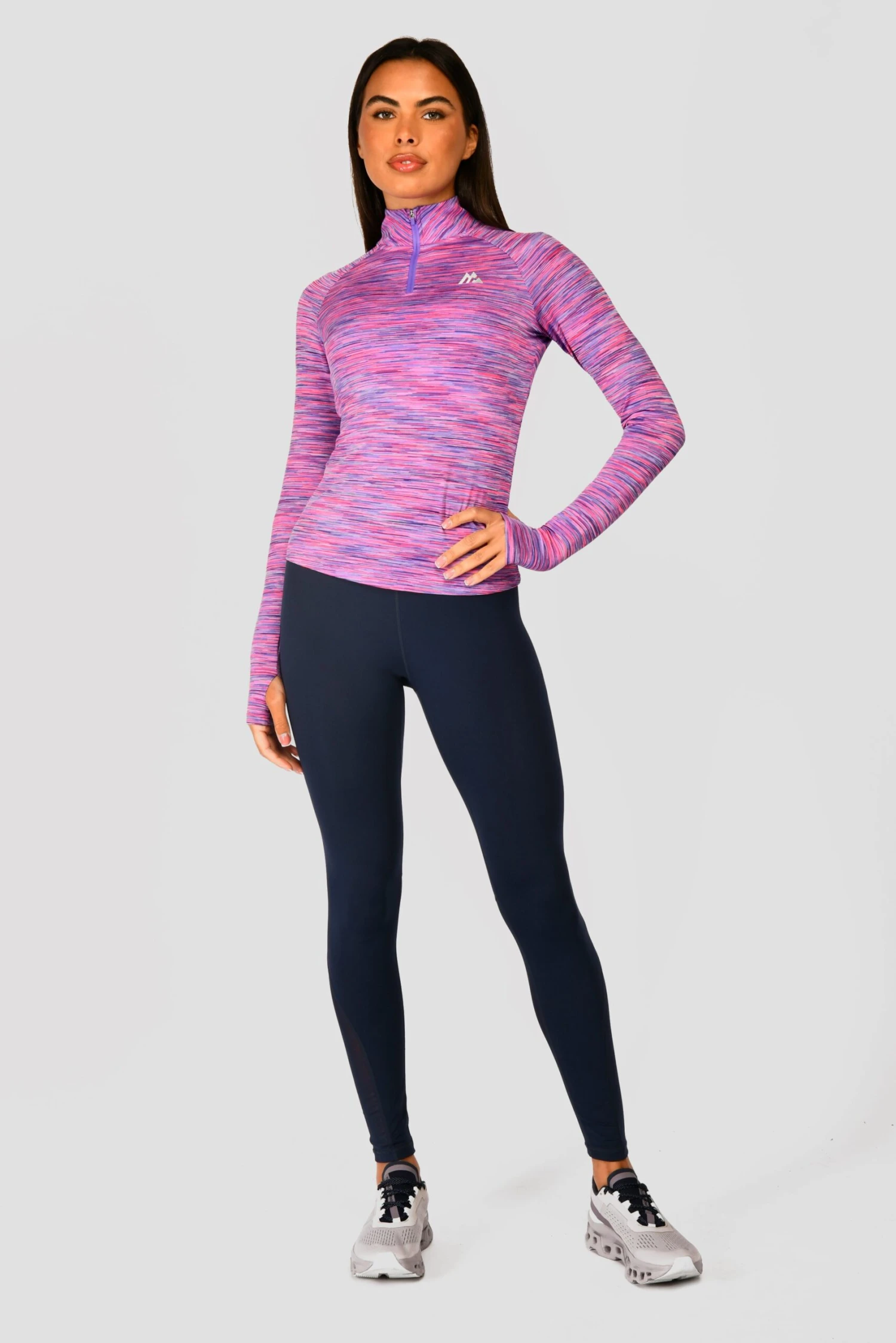 Women's Trail 2.0 1/4 Zip - Purple/Pink 3 Women's Trail 2.0 1/4 Zip - Purple/Pink - Image 3