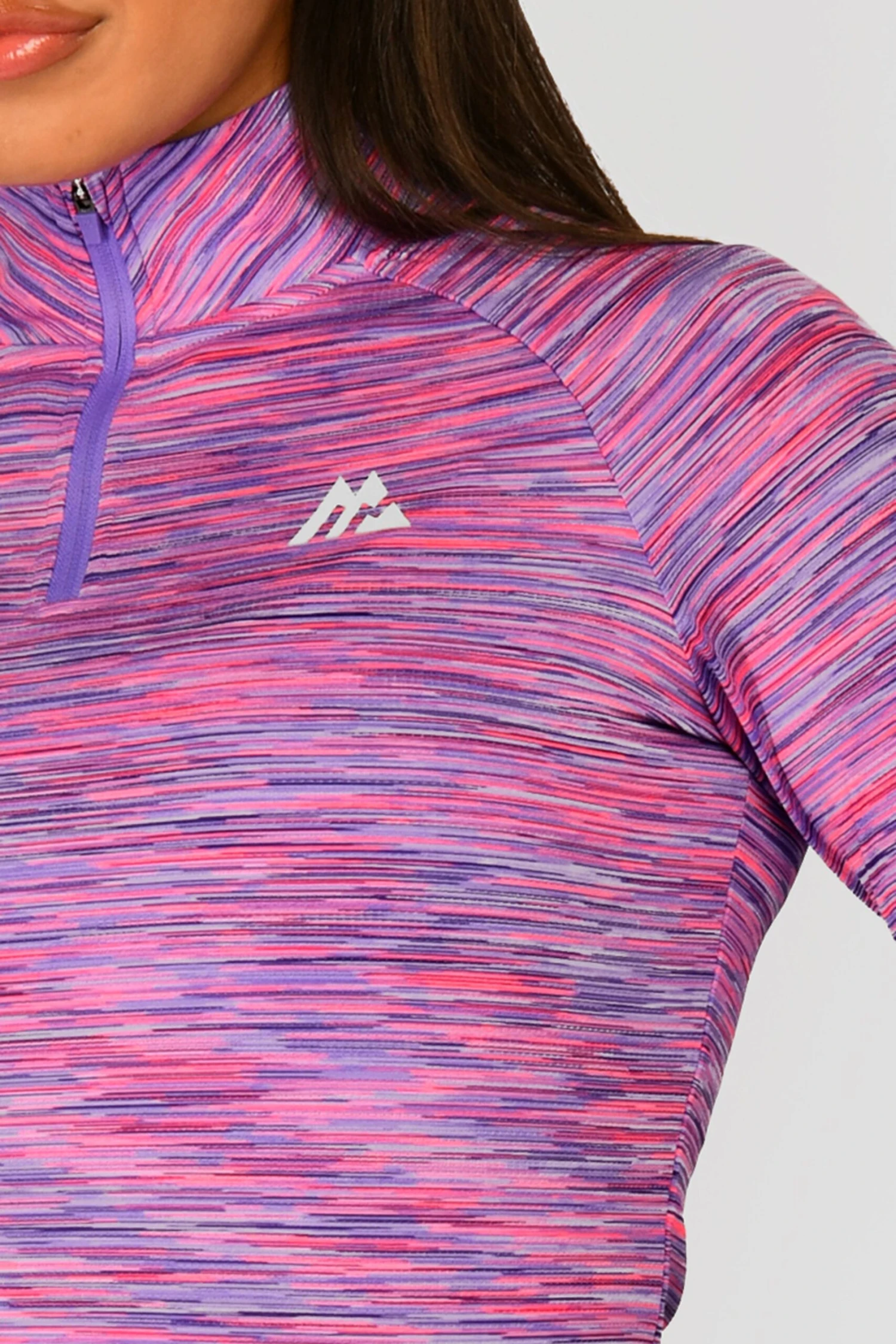 Women's Trail 2.0 1/4 Zip - Purple/Pink 5 Women's Trail 2.0 1/4 Zip - Purple/Pink - Image 5