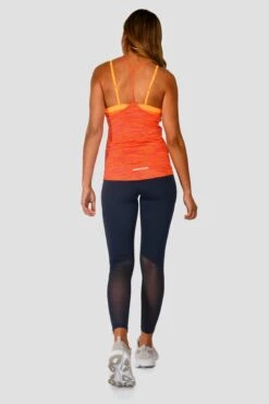 Trail 2.0 Strappy Vest - Neon Pink/Orange/Red Multi -Sports Clothing Store TRAIL 2.0 STRAPPY VEST MAGENTA LAVA SAFETY ORANGE EMBER back