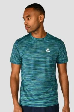 Trail 2.0 T-Shirt - Navy/Turquoise