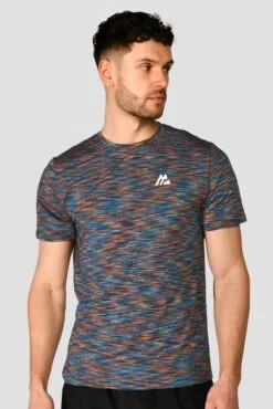 Trail 2.0 T-Shirt - Black/Blue/Orange