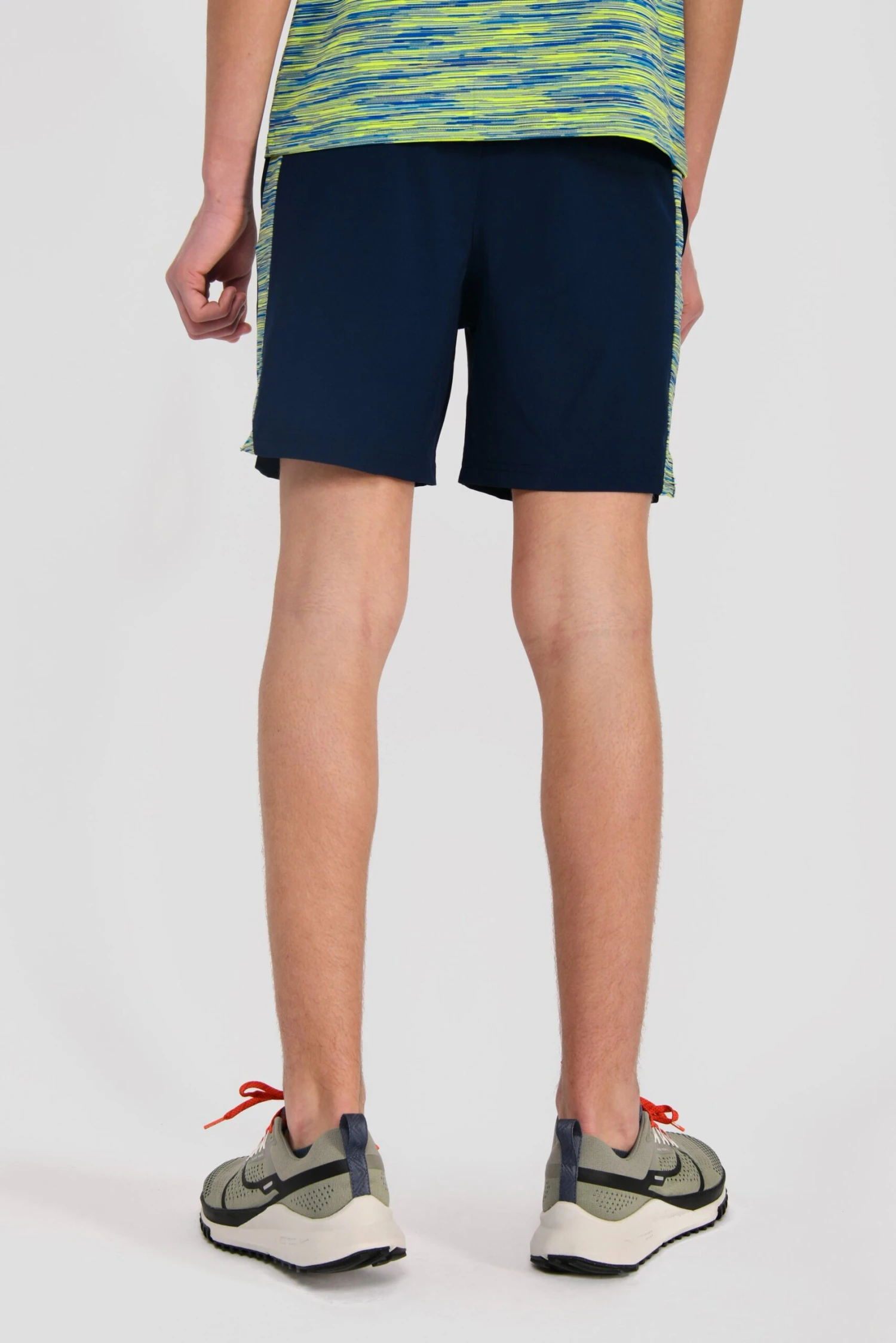 Junior Trail Panel Short - Navy/Neon Blue/Lime 5 Junior Trail Panel Short - Navy/Neon Blue/Lime - Image 5