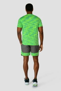 Trail 2.0 T-Shirt - OG Neon/Green 8 Trail 2.0 T-Shirt - OG Neon/Green -Sports Clothing Store TRAIL TEE OG NEON PERSIAN GREEN NEON BLUE back