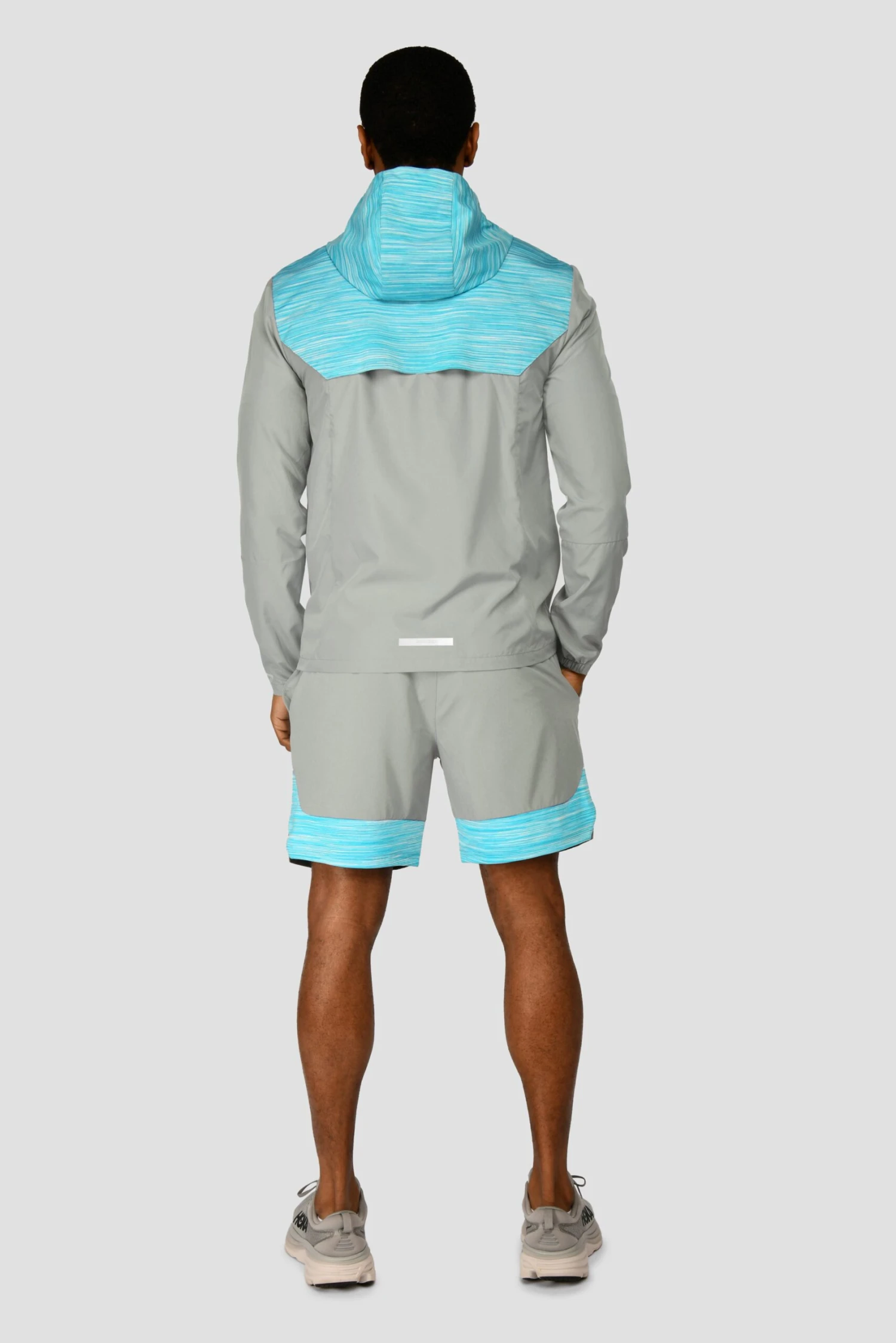 Trail Panel 2.0 Short - Platinum Grey/Neon Sky/Maya Blue 5 Trail Panel 2.0 Short - Platinum Grey/Neon Sky/Maya Blue - Image 5