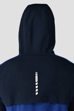 Vector Jacket - Midnight Blue/Marine Blue 12 Vector Jacket - Midnight Blue/Marine Blue -Sports Clothing Store VECTOR JACKET MIDNIGHT BLUE MARINE BLUE Close back detail