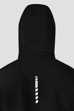 Vector Jacket - Black -Sports Clothing Store VECTORJACKET BLACK hooddetail