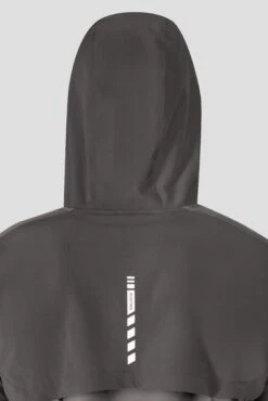 Vector Jacket - Cement Grey/Jet Grey 14 Vector Jacket - Cement Grey/Jet Grey -Sports Clothing Store VECTORJACKET CEMENTGREY JETGREY hooddetail